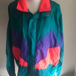 VINTAGE COLORFUL ADIDAS WINDBREAKER